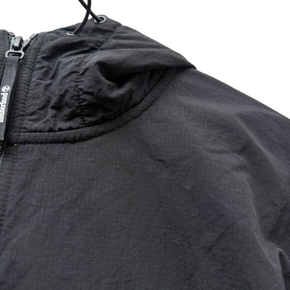 Timberland Mens Pullover Jacket Size Large Hooded Sweatshirt 1/4 Zip Pockets - Picture 13 of 13